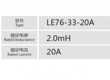 LE76-33-20A小功率电抗器